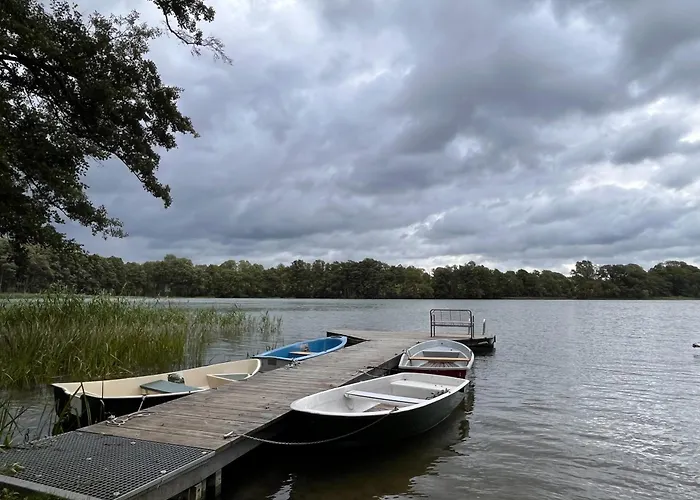 Ferienhaus Blauer Am Mit Boot Klein Labenz
