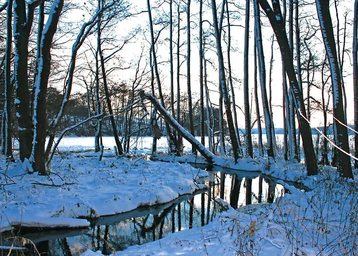 Blauer Am Mit Boot Ferienhaus